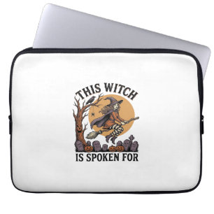 Lustiges Hexen-Shirt Verlassener Friedhof Vintage  Laptopschutzhülle