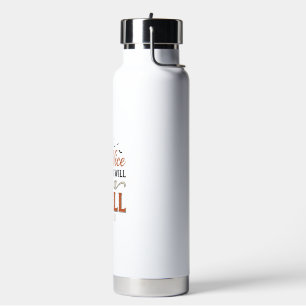 Lustiges Hexenzauber-Zitat Halloween-Vektordesign_ Trinkflasche