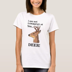 Lustiges Hirschgeweih T-Shirt