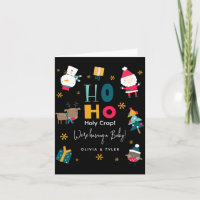 Lustiges Ho Ho Heiliger Mist Wir Bekommen Ein Baby