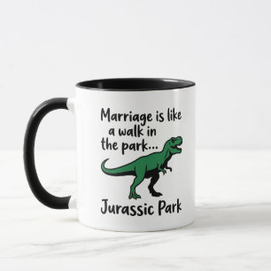Lustiges Hochzeits- & Hochzeitstagsgeschenk Tasse