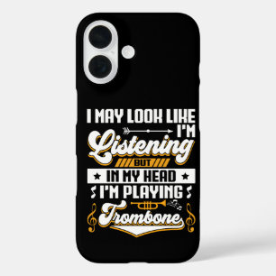 Lustiges Hören In Meinem Kopf Spiele Ich Meine Pos iPhone 16 Hülle