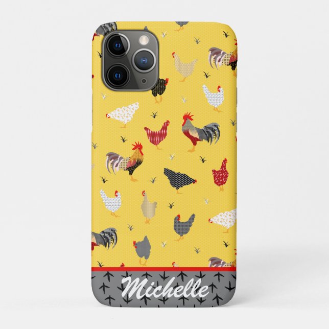 Lustiges Huhn Case-Mate iPhone Hülle (Rückseite)