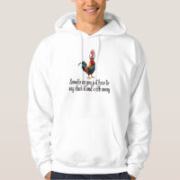Lustiges Huhn Manchmal Muss Man Einfach Cluck Sage