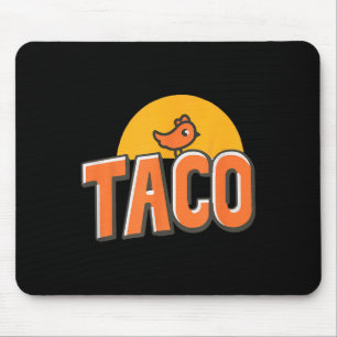 Lustiges Huhn Meme Trendiger Taco Trump Immer Huhn Mousepad