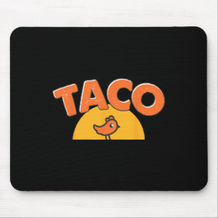 Lustiges Huhn Meme Trendiger Taco Trump immer Huhn Mousepad