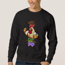 Lustiges Huhn Rise and Fly” T-Shirt