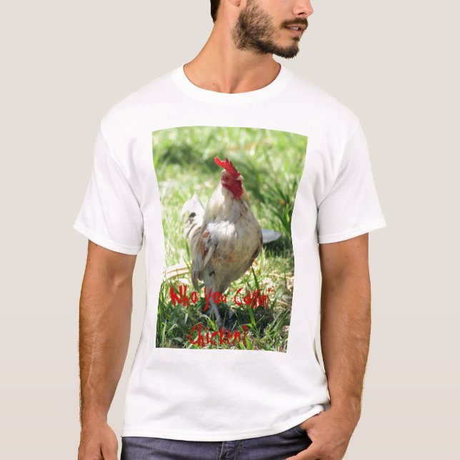 Lustiges Huhn-Shirt T-Shirt (Vorderseite)