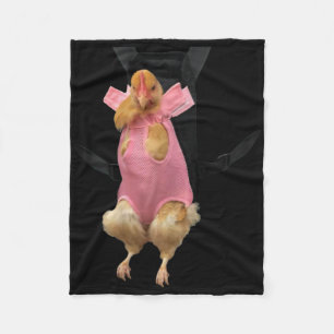 Lustiges Huhn von Trägerhenne Träger-Mutter von Kü Fleecedecke