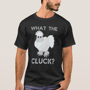 Lustiges Huhn Was zum Kuckuck Silkie-Huhn T-Shirt