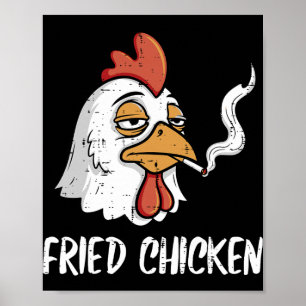Lustiges Huhn-Witz Erwachsenen-Witz Humor Männer F Poster