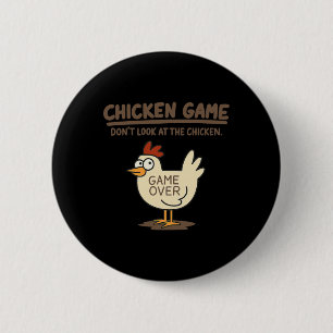 Lustiges Hühnchen-Spiel Schau nicht auf das Huhn M Button