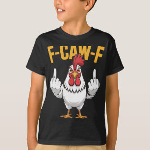 Lustiges Hühner Humor Zitat Hahn Meme _1  T-Shirt