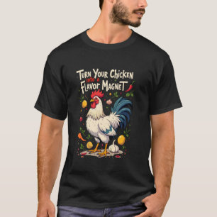 Lustiges Hühner-Koch-Humor-Design Kräuterliebhaber T-Shirt