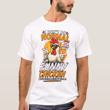Lustiges Hühner-Shirt – Komisches Henne-T-Shirt fü