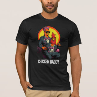 Lustiges Hühner-Vati T-Shirt