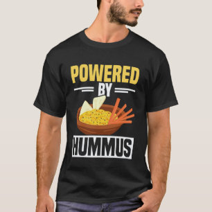 Lustiges Hummus-Design Veganer pflanzlicher Humor T-Shirt