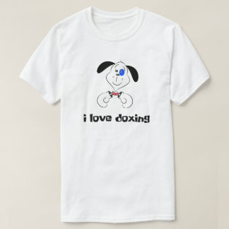lustiges Hundboxing " i Liebe doxing "Tyson Fury / T-Shirt