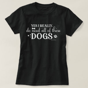 Lustiges Hunde-Liebhaber-Shirt - Alle Hunde gebrau T-Shirt