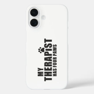 Lustiges Hunde-Mama- und Papa-Geschenk! Mein Thera iPhone 16 Hülle