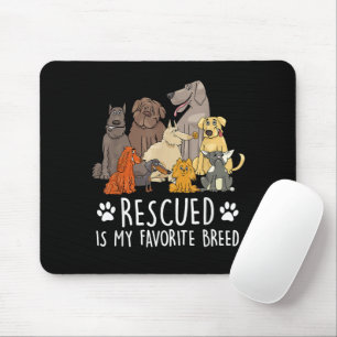 Lustiges Hundedesign für Männer und Frauen mit Hum Mousepad