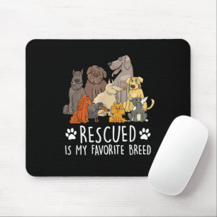 Lustiges Hundedesign für Männer und Frauen mit hum Mousepad