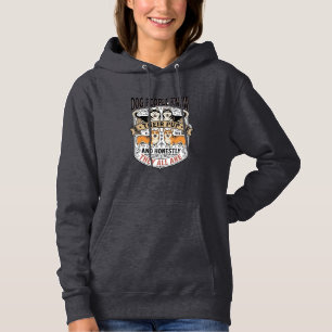 Lustiges Hundeliebhaber-Shirt mit Vintage-Hunde-De Hoodie