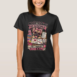 Lustiges Hundemutter Französische Bulldogge Liebha T-Shirt