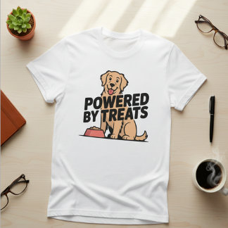 Lustiges Hundetreats-Design T-Shirt