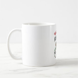 Lustiges Hundeverhalten Weihnachts-Vektor-Design_1 Kaffeetasse