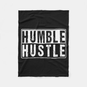 Lustiges Hustle-Geschenk für Männer und Frauen Coo Fleecedecke