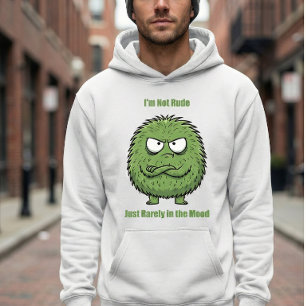 Lustiges „Ich bin nicht unhöflich… ich bin einfach Hoodie