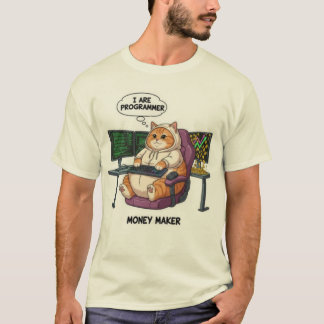 Lustiges 'Ich Bin Programmierer Grammatikfehler'-C T-Shirt