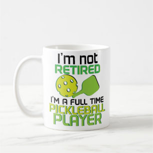 Lustiges Im eine Pickleball Kaffeetasse