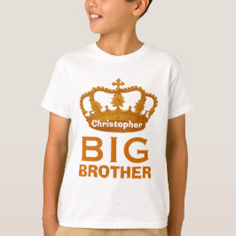 Lustiges individueller Name GROSSER BRUDER T-Shirt