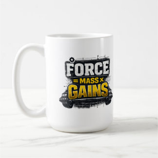Lustiges Ingenieur Fitness-Shirt Kraft Masse Gewin Kaffeetasse
