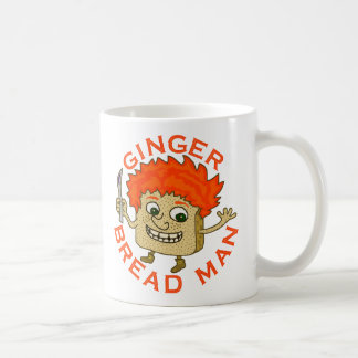 Lustiges Ingwer-Brot-Mann-Weihnachtswortspiel Tasse