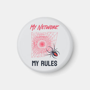 Lustiges IT-Netzwerk-Admin-Humor-Geschenk Magnet