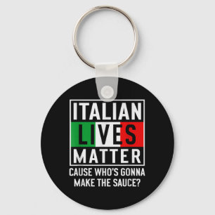 Lustiges Italienisches Leben Koch Neuheit Geschenk Schlüsselanhänger