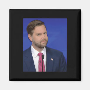 Lustiges J.d Vance Meme Vizepräsident Dete Gesicht Magnet