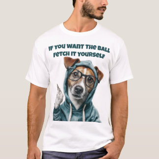 Lustiges Jack-Russell-Hund-T-Shirt T-Shirt