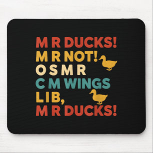 Lustiges Jagd-Humor-T-Shirt für M R Enten Mousepad