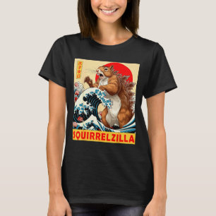 Lustiges japanisches Eichhörnchen-Kunstbild für Mä T-Shirt