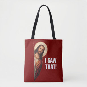 Lustiges Jesus "Ich habe das gesehen" christliches