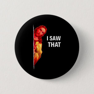 Lustiges Jesus-Meme, das ich gesehen habe, christl Button