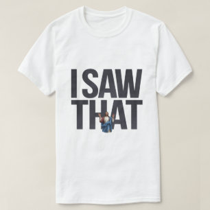 Lustiges Jesus-Meme-Zitat Ich habe das gesehen Chr T-Shirt