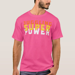 Lustiges Jonglieren Superkraft-Shirt Jonglieren T-Shirt