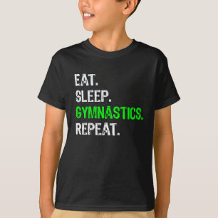 Lustiges Jungen-u. Mädchen-Gymnastik-Geschenk T-Shirt