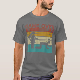Lustiges Junggesellenabschied-Shirt, Braut Bräutig T-Shirt