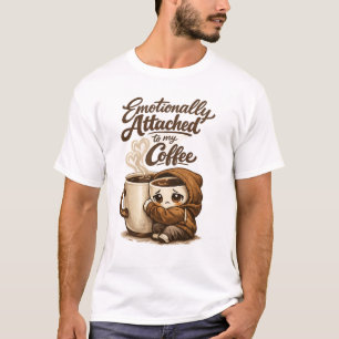 Lustiges Kaffee-Liebhaber-Introvertierten-Design – T-Shirt